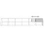 Voir la diapositive 4 : VIDAXL Poulailler d'exterieur 2x12x2 m Acier galvanise