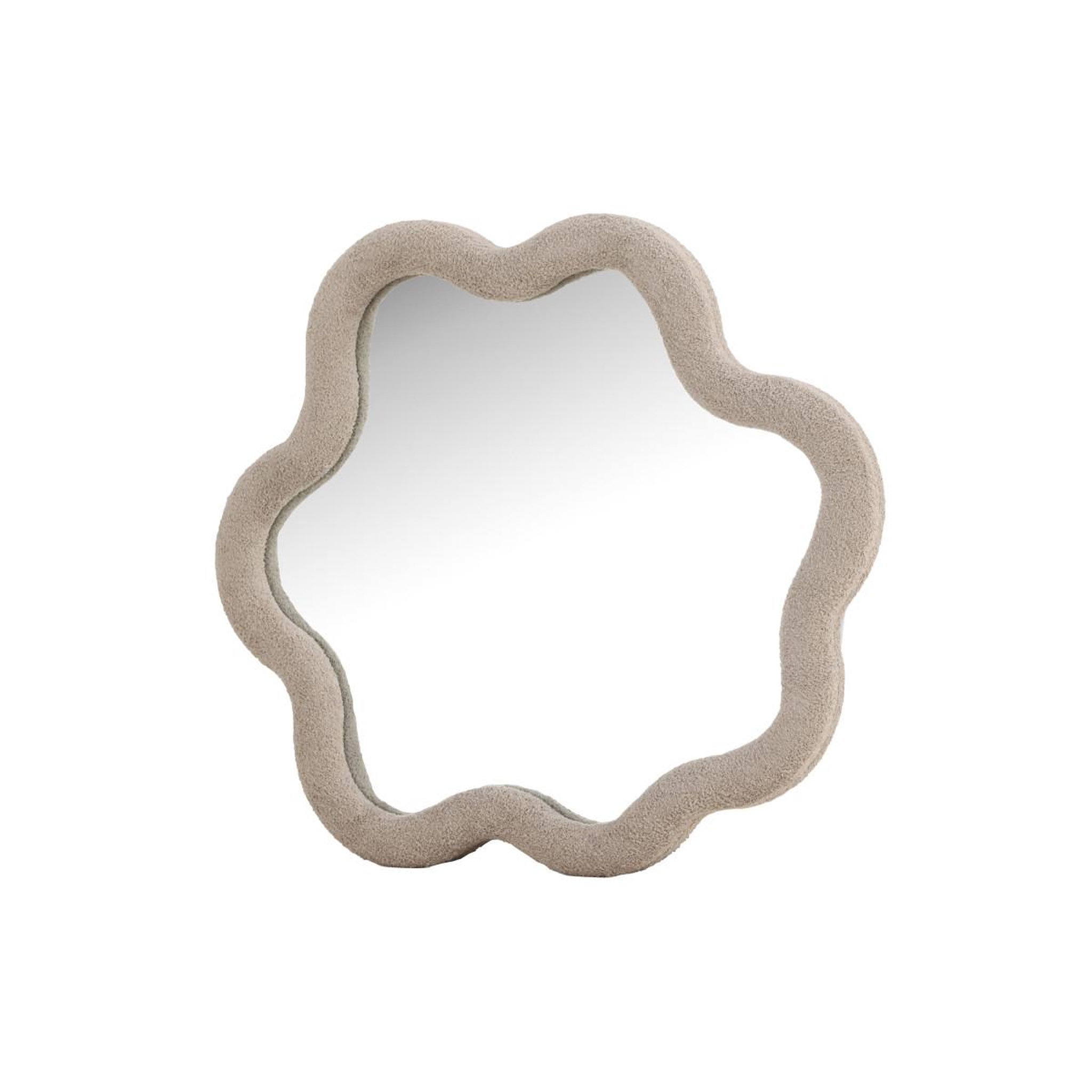 Voir la diapositive 3 : Paris Prix Miroir mural ondulé  kungsbacka  70cm beige