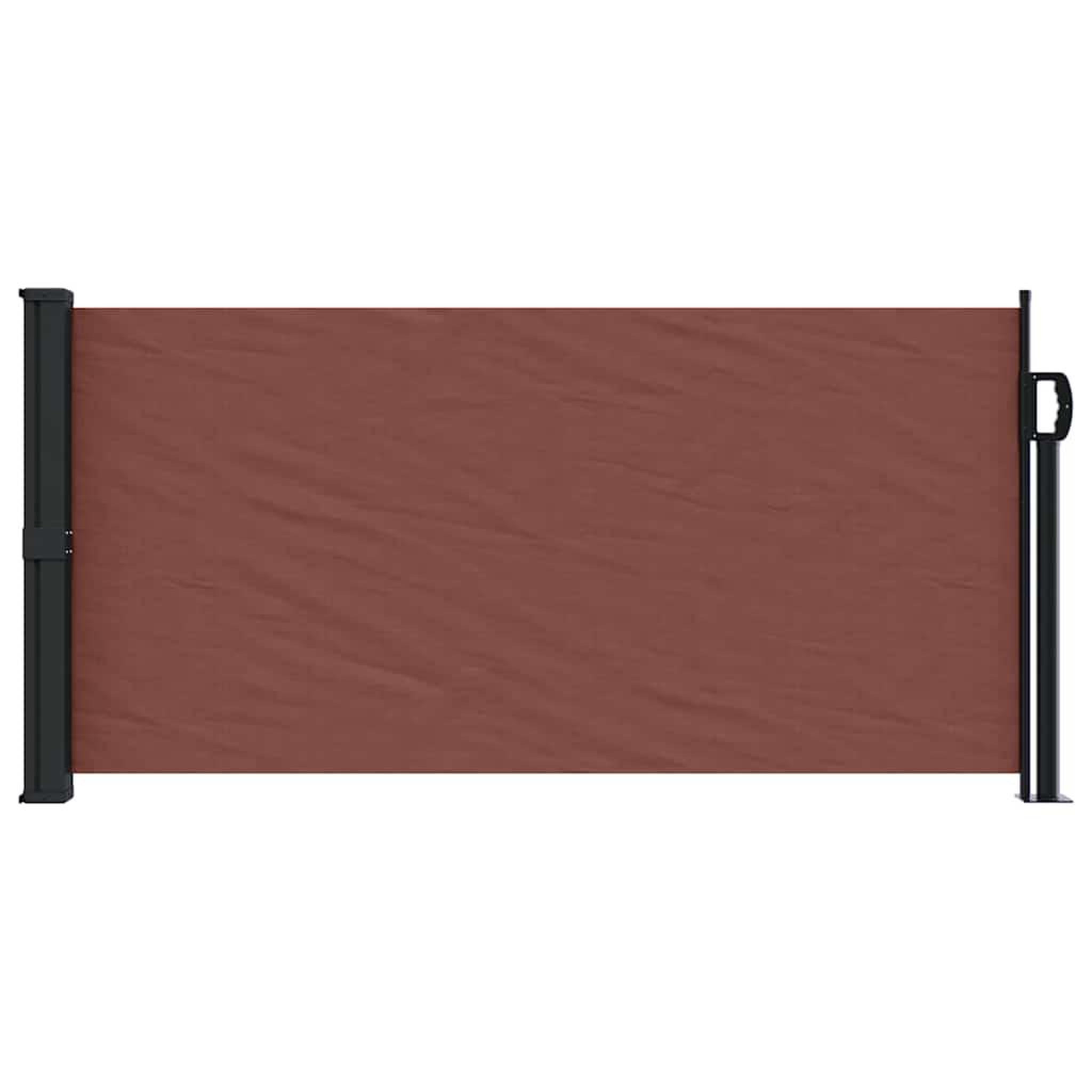 Voir la diapositive 3 : VIDAXL Auvent lateral retractable marron 100x500 cm