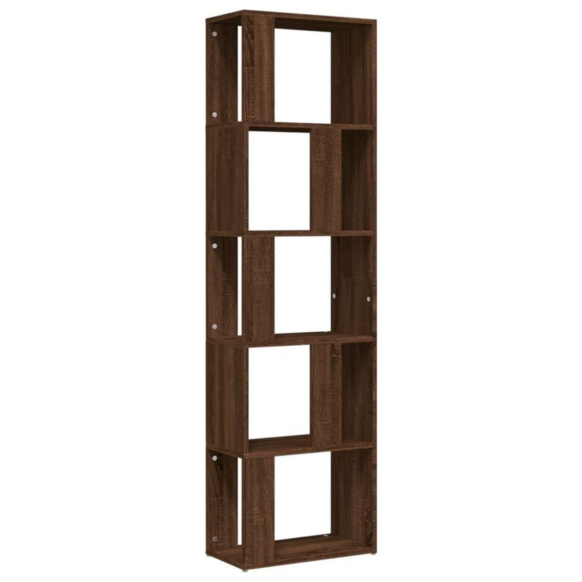 VIDAXL Bibliotheque Chene marron 45x24x160 cm Bois d'ingenierie