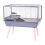 Voir la diapositive 1 : Zolux Cage rongeur surélevée - ZOLUX - Néolife - Pour hamster - 78 x 48 x 75 cm - Gris
