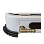 Voir la diapositive 4 : Kemper Plaque de cuisson gaz portable 4 feux 4650 W blanc laqué KEMPER