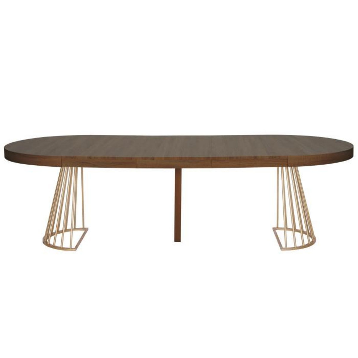 Paris Prix Table de Repas Extensible  Resoa  110-260cm Noisette