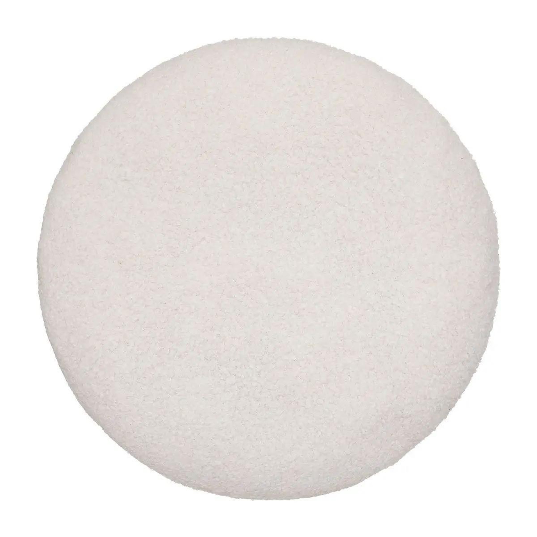 ATMOSPHERA Coussin imitation fourrure  sublima  40cm blanc