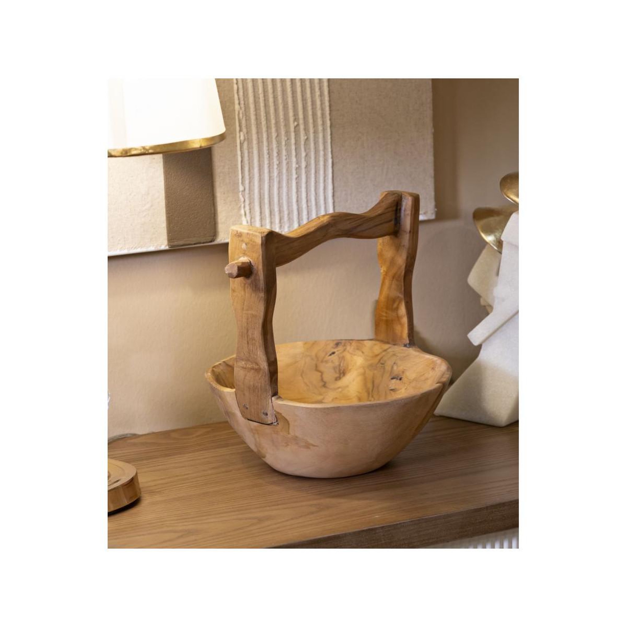 Voir la diapositive 6 : Paris Prix Vide-poche en bois  timbo  32cm naturel