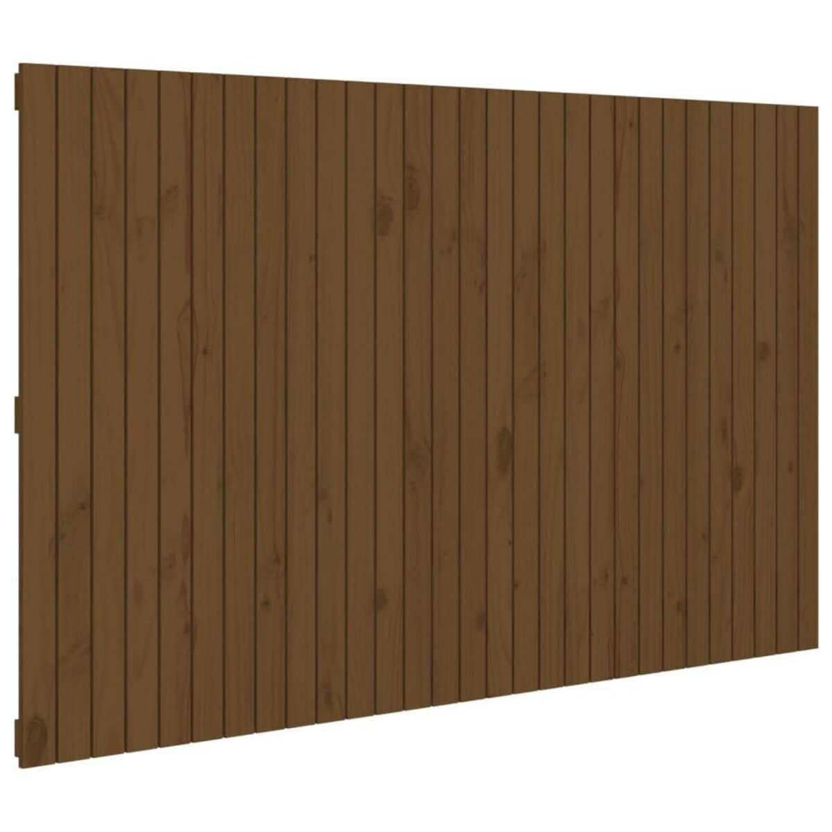 VIDAXL Tete de lit murale Marron miel 185x3x110 cm Bois massif de pin