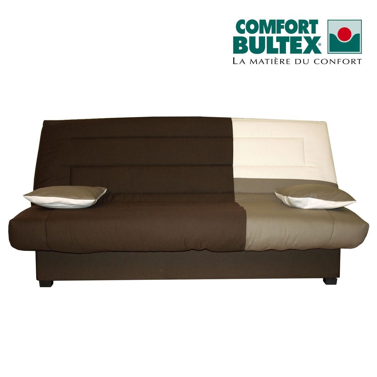 BULTEX Banquette Clic Clac PATCHWORK mousse 14cm 35kg/m3