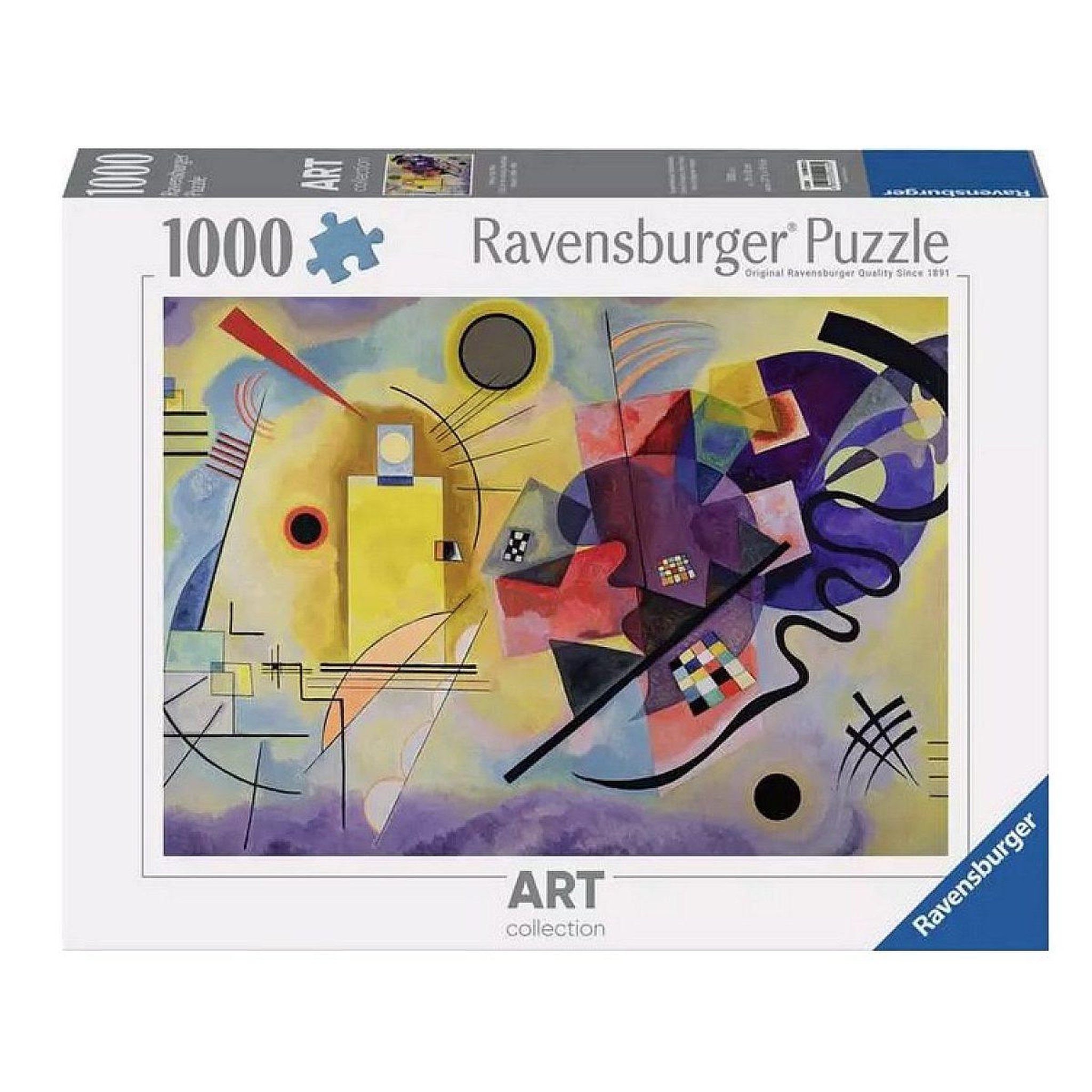 RAVENSBURGER Puzzle 1000 pieces - jaune-rouge-bleu / vassily kandinsky