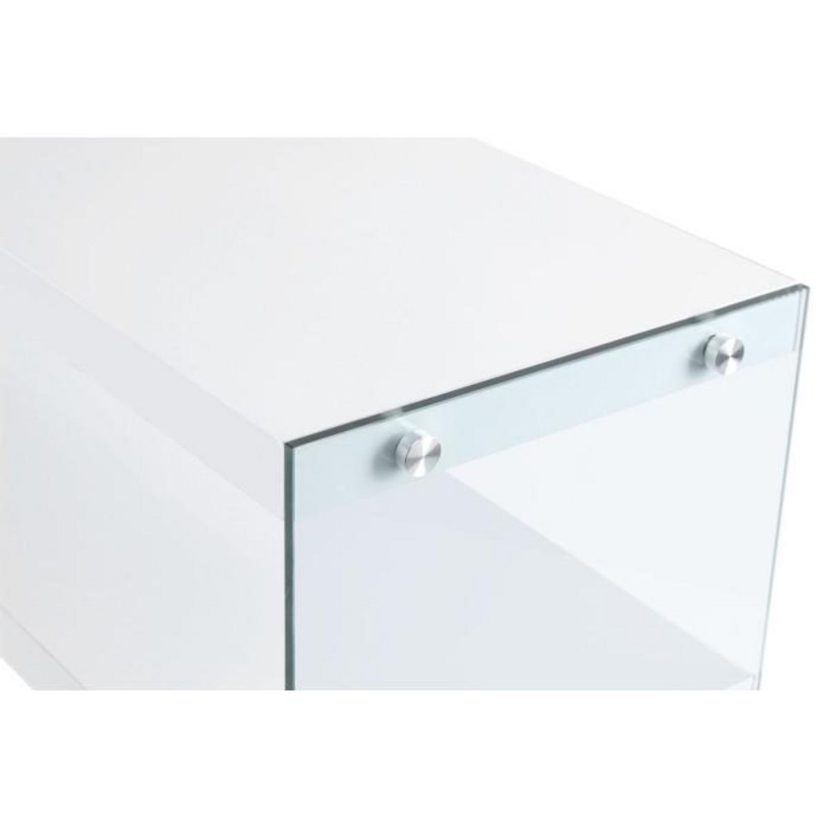 Paris Prix Console Design  Elementary  110cm Blanc
