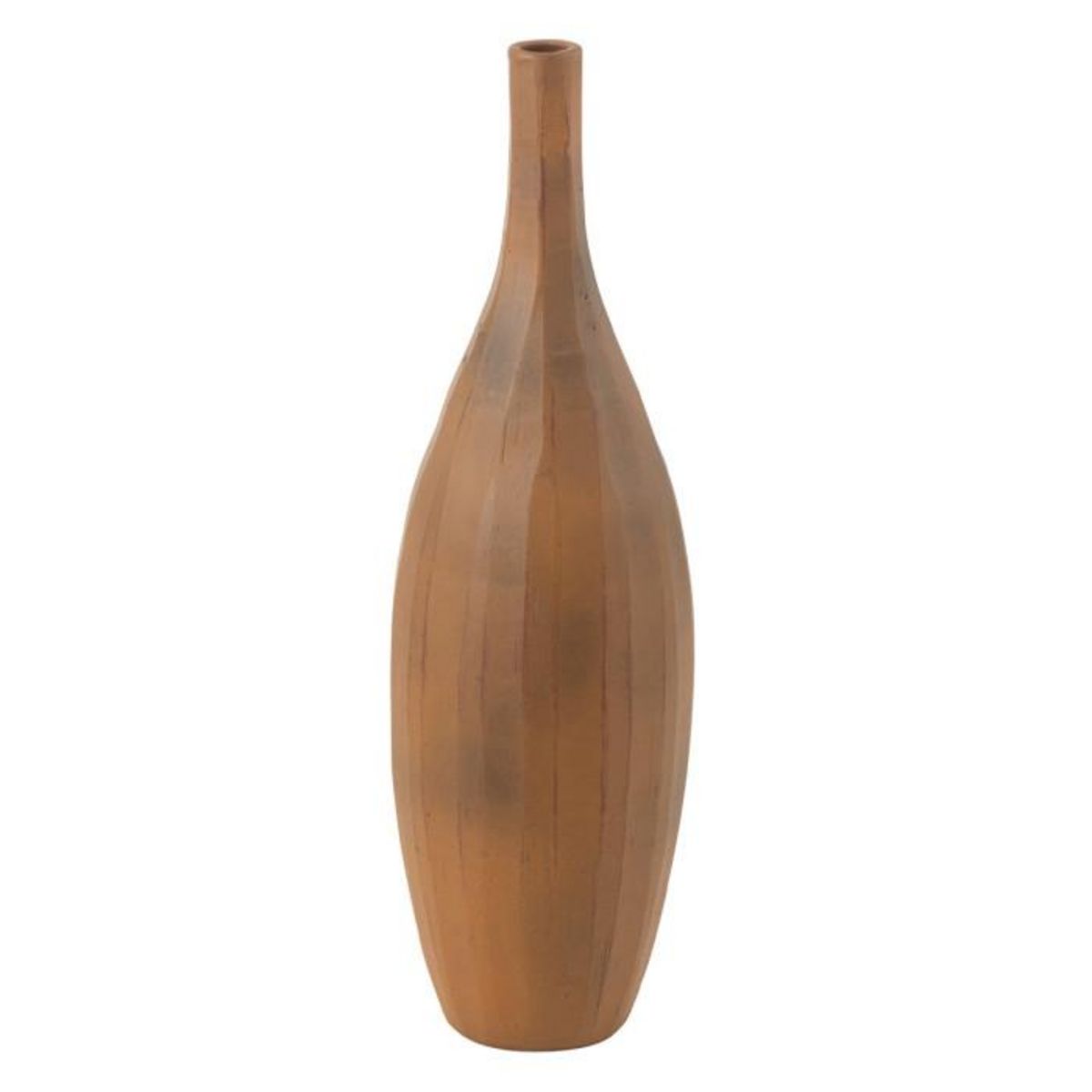 Paris Prix Vase Bouteille en Terre Cuite  Terra  70cm Rouille