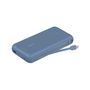 Voir la diapositive 1 : Belkin Batterie externe 20000 mAh avec cable USB-C intégre bleu