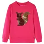 VIDAXL Sweatshirt pour enfants rose vif 92