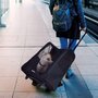 Voir la diapositive 2 : LOVE STORY Sac de transport à roulettes pour chien et chat