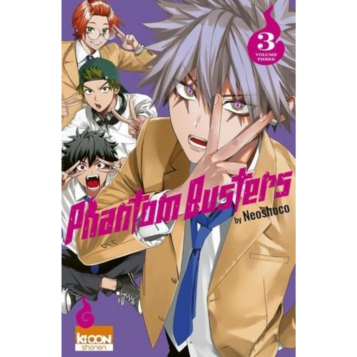 PHANTOM BUSTERS TOME 3 : AVEC 1 CARTE A COLLECTIONNER DE PHANTOM BUSTERS OFFERTE, Neoshoco