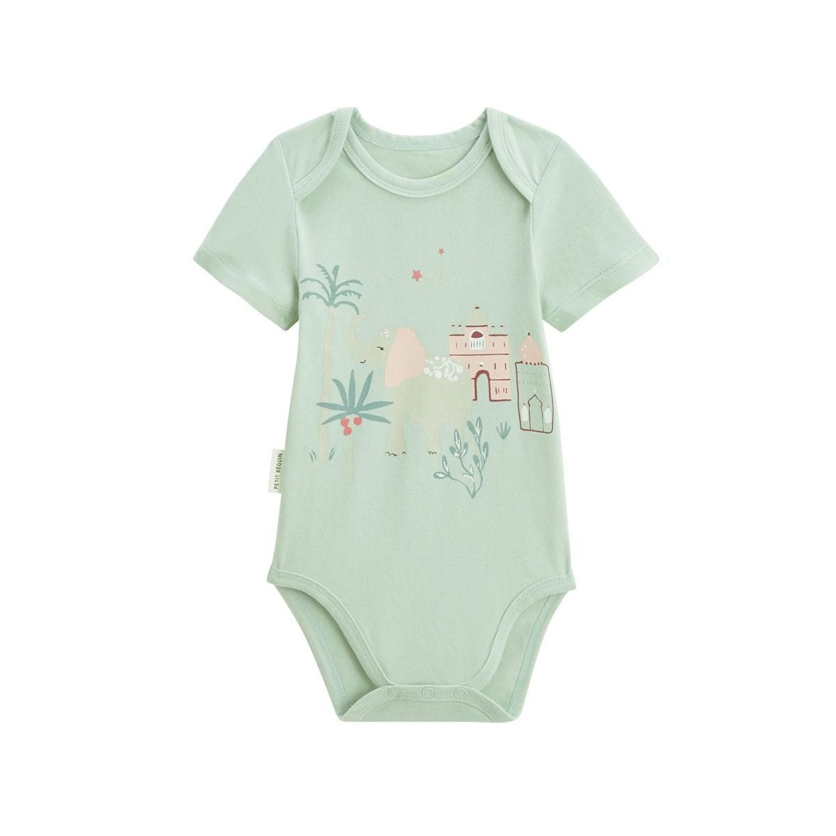 Petit Béguin Lot de 2 bodies bébé manches courtes Arya