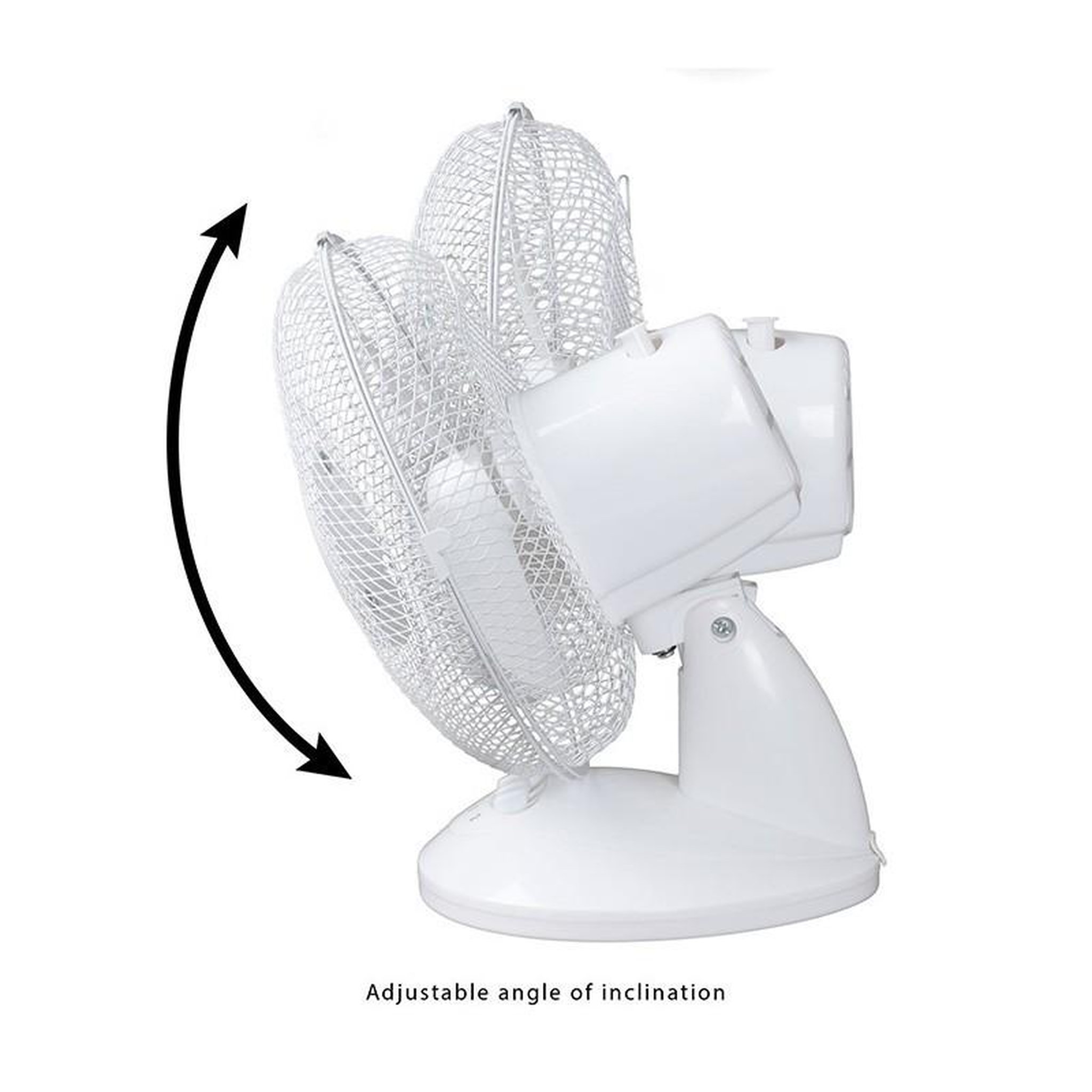 Voir la diapositive 5 : CLATRONIC Ventilateur De Table Blanc Vl 3601 Clatronic