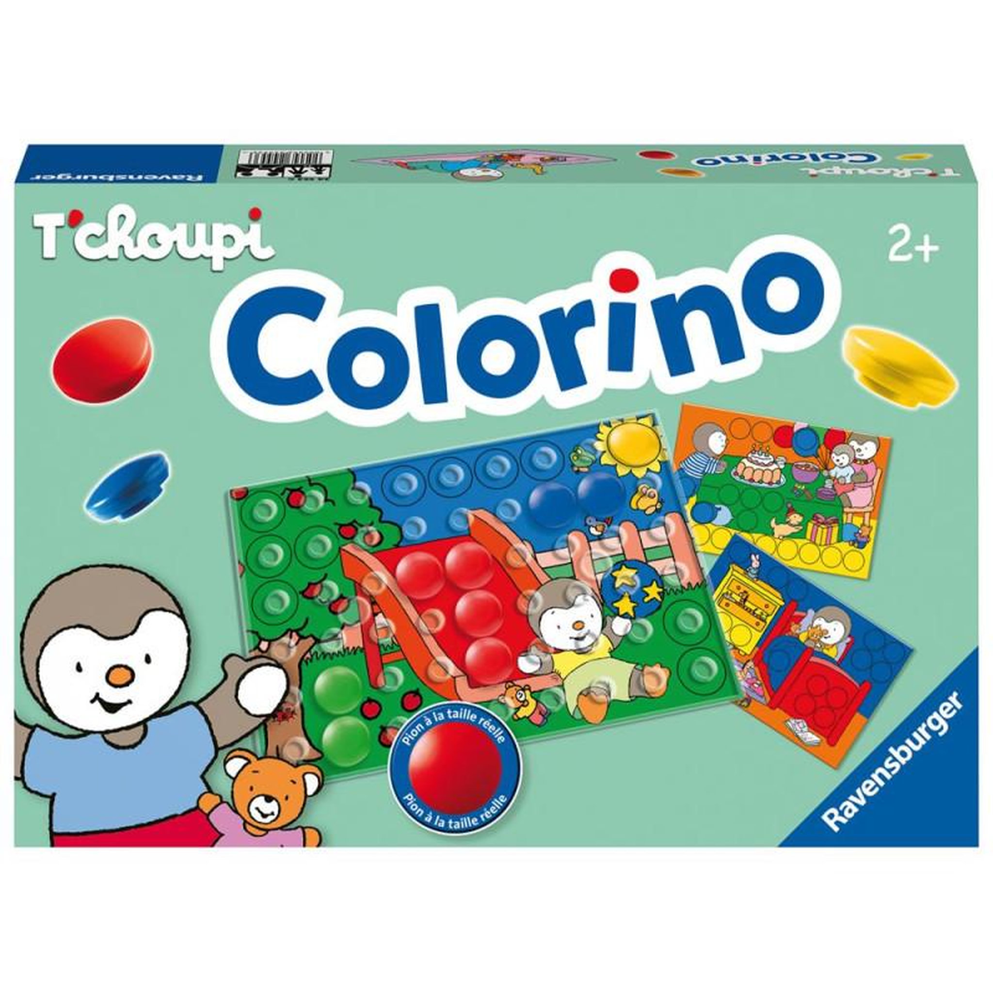 RAVENSBURGER Jeu de culture générale Ravensburger Colorino T Choupi