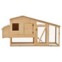 Voir la diapositive 3 : VIDAXL Poulailler Bois de pin massif 178x67x92 cm