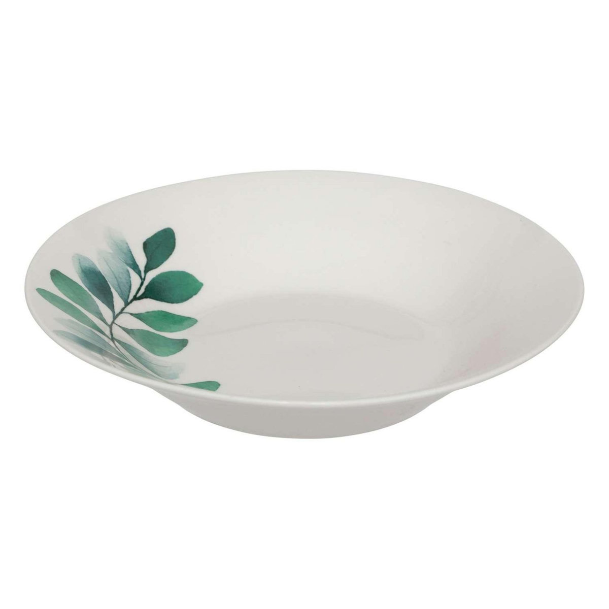 SECRET DE GOURMET Service vaisselle 18 pièces VEGETAL - Vert