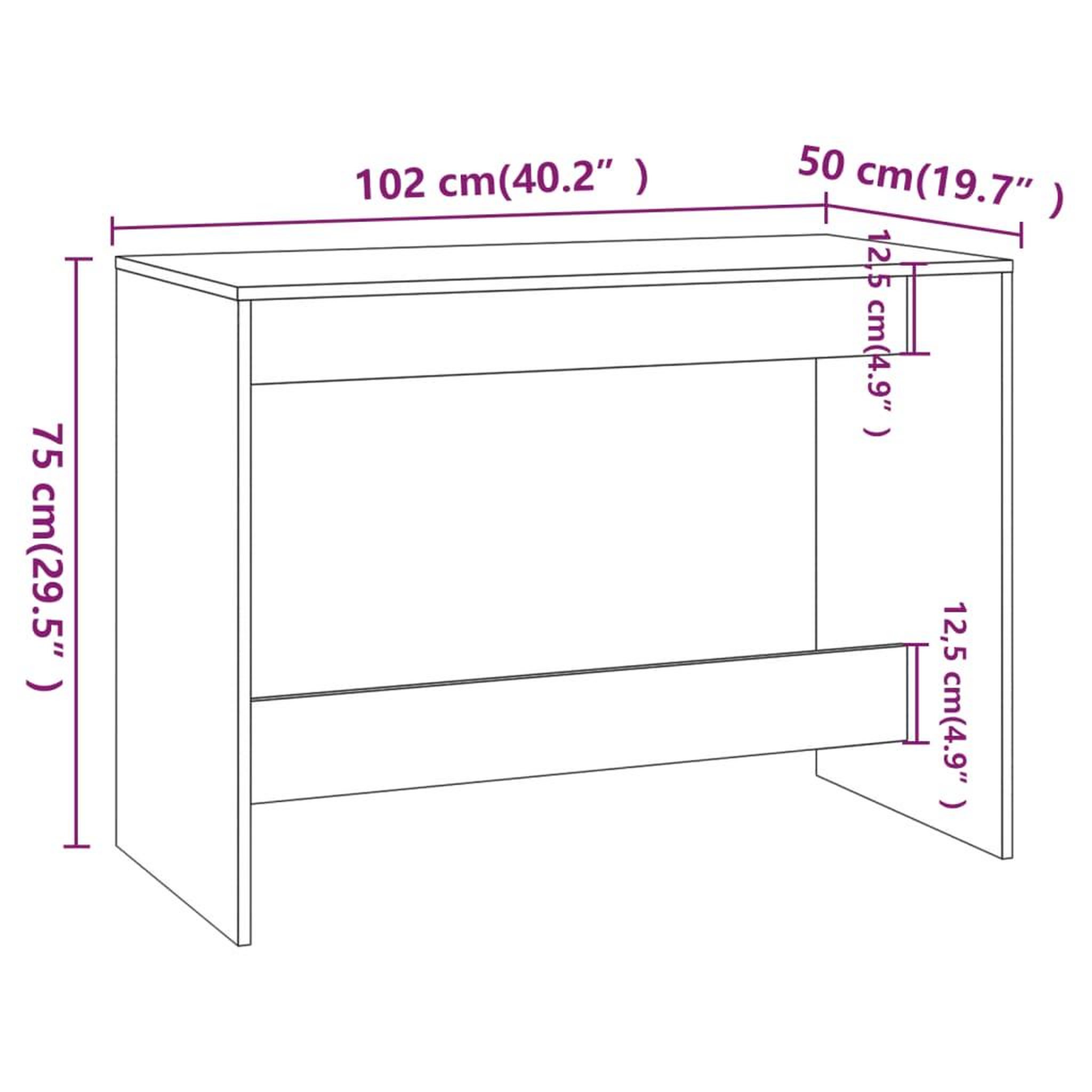 Voir la diapositive 6 : VIDAXL Ensemble a manger 3 pcs Chene sonoma Bois d'ingenierie