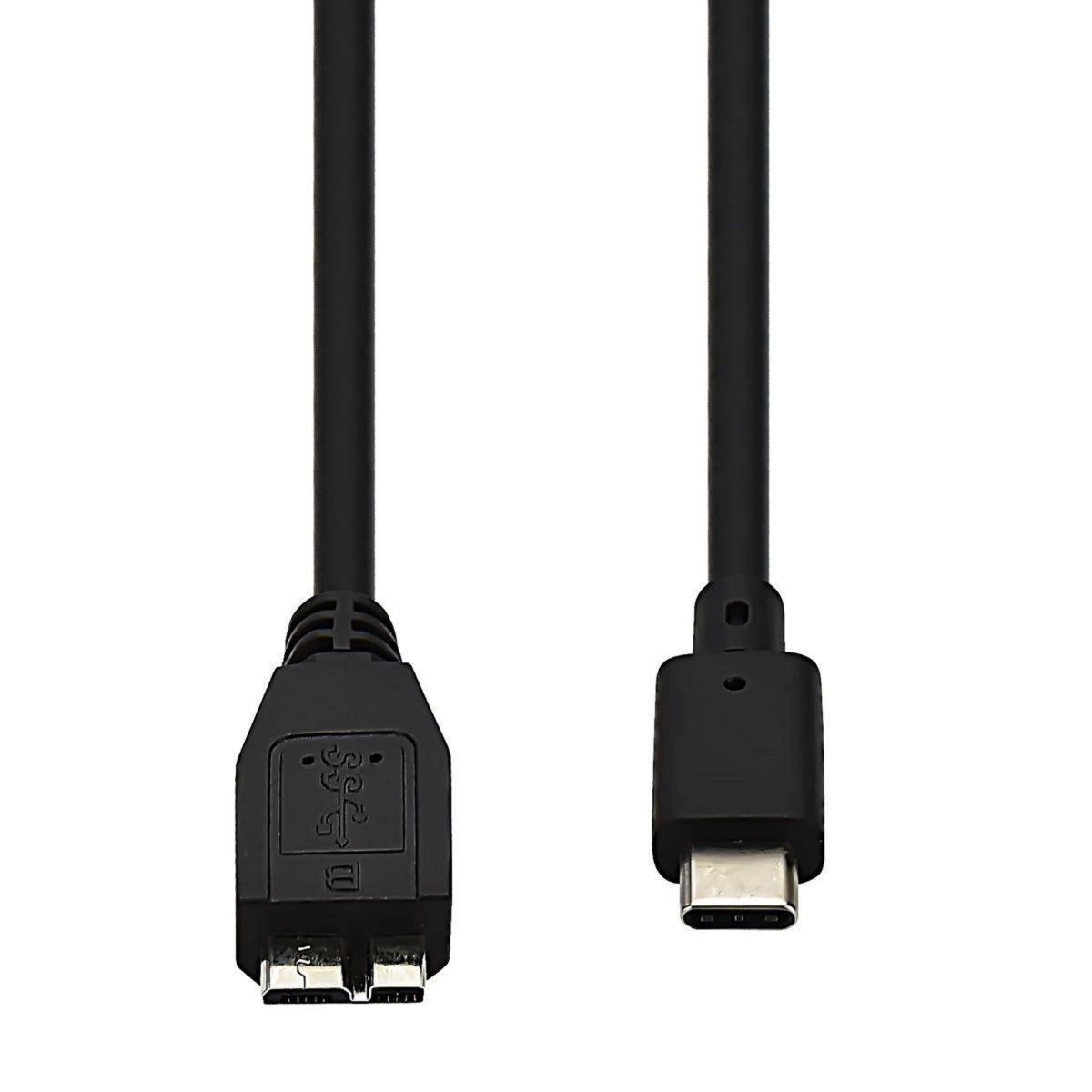 ESSENTIEL B Câble USB C USB-C vers Micro USB 3.0 - 1M NOIR