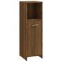 Voir la diapositive 2 : VIDAXL Armoire de bain Chene marron 30x30x95 cm Bois d'ingenierie