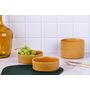 Voir la diapositive 2 : BJORN Bol SCANDI Ø16,5cm - 4 pièces - Ocre