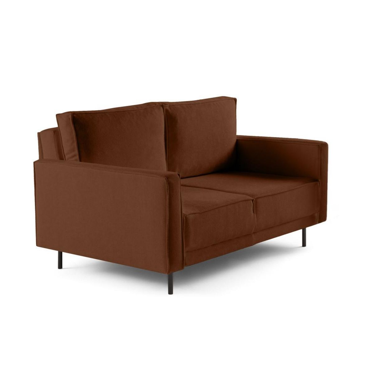 LISA DESIGN Charlie - canapé droit 2 places - en tissu