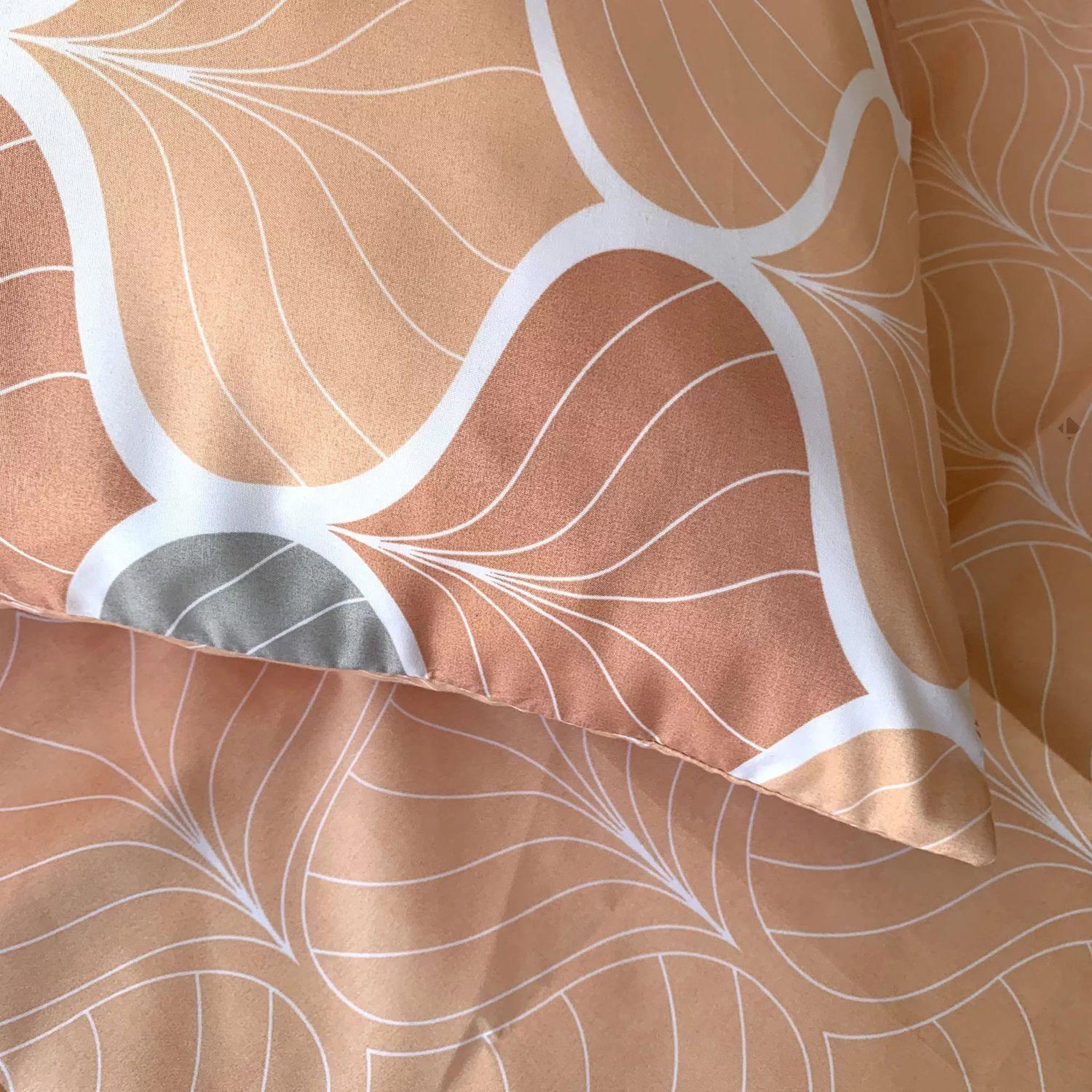 Voir la diapositive 6 : COTE DECO Parure de lit alameda - microfibre 72 g/m² - 220 x 240 cm - nude