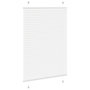 Voir la diapositive 4 : VIDAXL Store plisse blanc 85x100 cm largeur du tissu 84,4 cm polyester