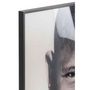 Voir la diapositive 2 : Paris Prix Tableau Déco en Verre  Petit Garçon  82x121cm Noir