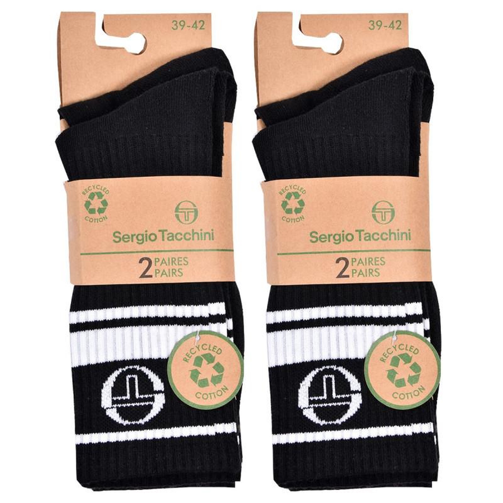 Voir la diapositive 3 : SERGIO TACCHINI Chaussettes TENNIS SERGIO TACCHINI Lot de 4 Paires