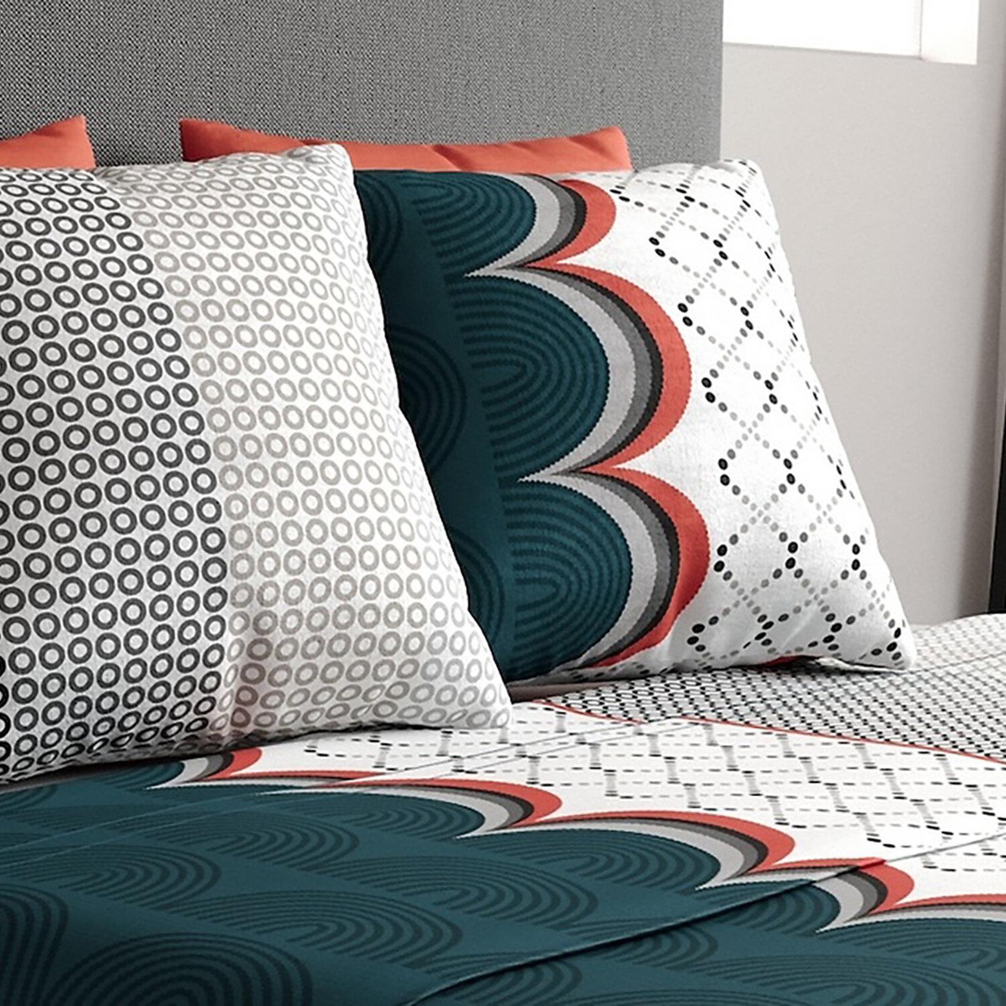 Voir la diapositive 5 : ATELIER DU COTON Parure de drap 100% coton 57fils antan
