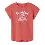 Voir la diapositive 1 : NAME IT T-Shirt Rouge Fille Name it Spiced Coral