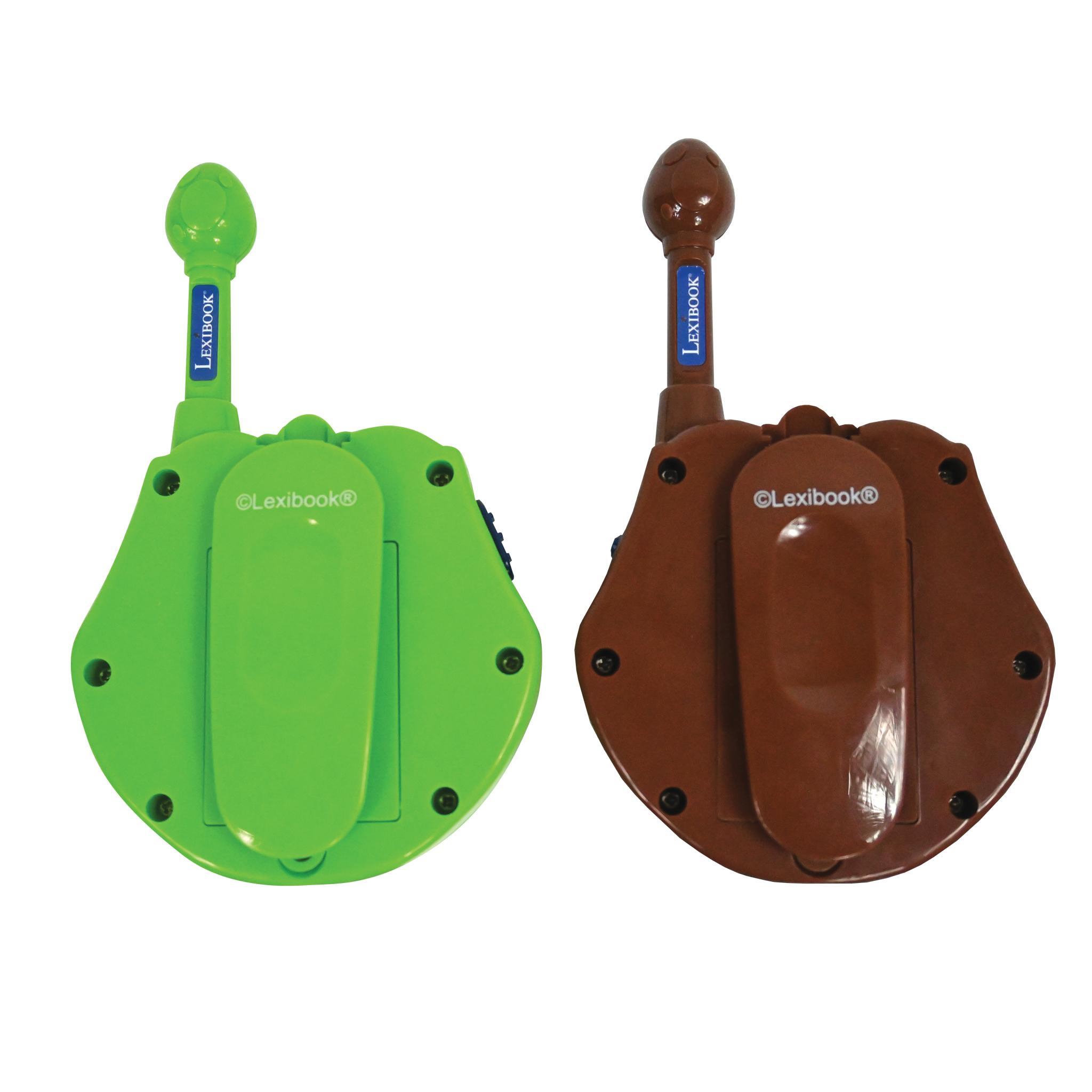 Voir la diapositive 2 : Lexibook Talkies-walkies Dinosaures 3D