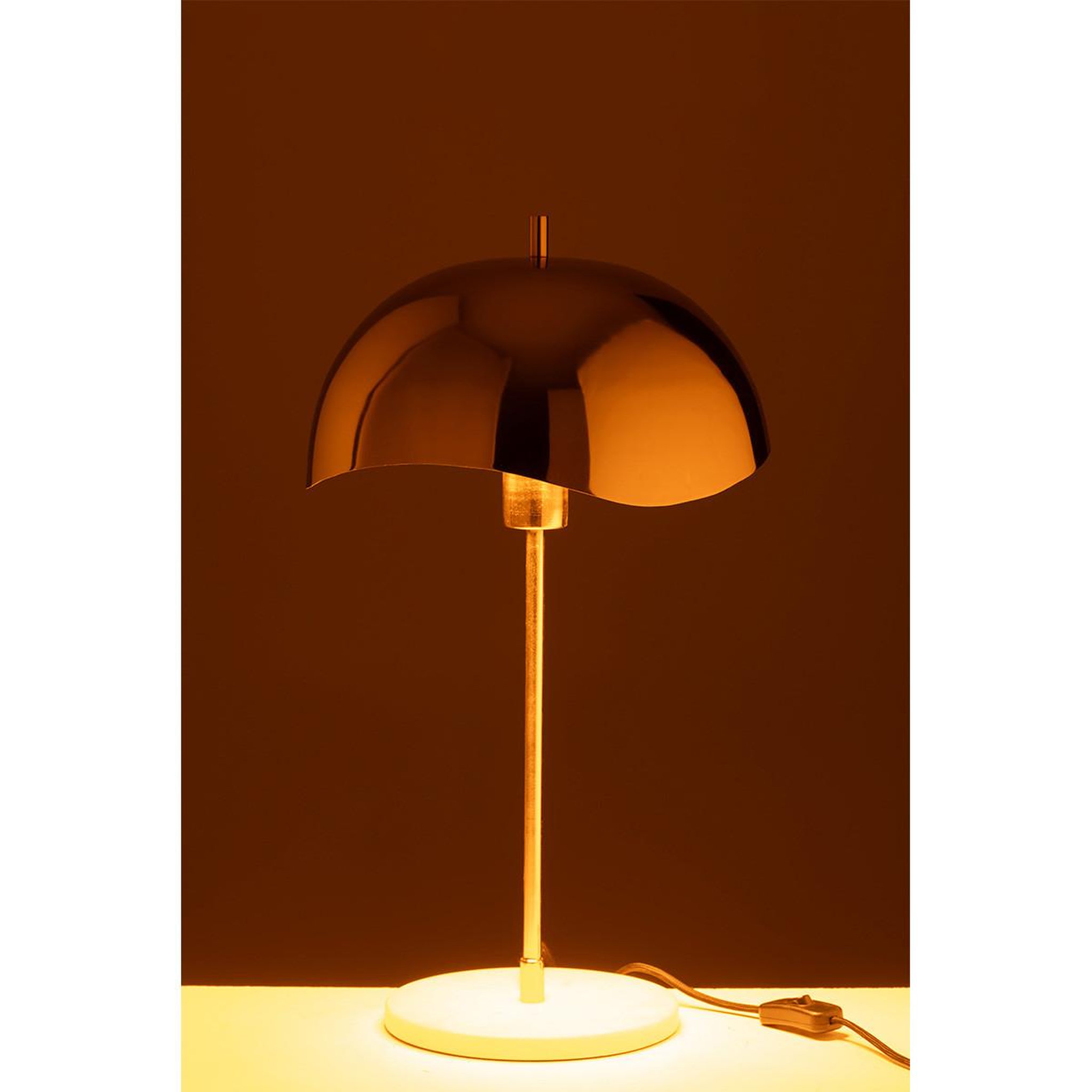 Voir la diapositive 4 : J-LINE Lampe à poser en métal  elias  56cm or