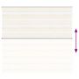 Voir la diapositive 5 : VIDAXL Store zebre beige marbre largeur du tissu 155,9 cm polyester