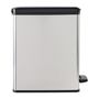 Voir la diapositive 5 : CURVER Poubelle Slim - SLIM BIN - CURVER - 25L - Design compact - 41 x 27 x 55 cm - Gris métallisé