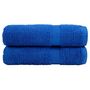 Voir la diapositive 1 : VIDAXL Essuie mains de qualité supérieure SOLUND 2 pcs bleu 600 g m²