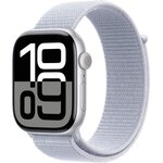 APPLE Montre connectée Serie 10 46mm Alu/Argent Loop Cellular