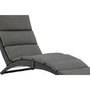 Voir la diapositive 6 : Paris Prix Chaise Longue  Archie  158cm Noir