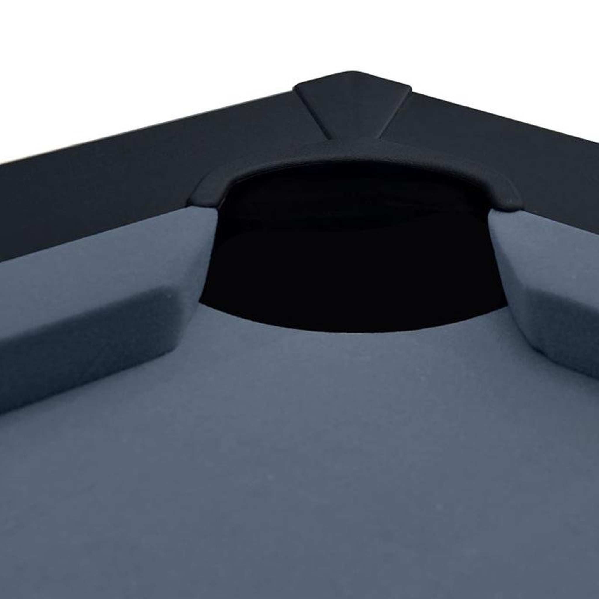 Voir la diapositive 2 : MAISON PAVANE Table de billard convertible noire tapis gris-eddie