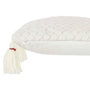 Voir la diapositive 3 : Paris Prix Coussin Déco à Franges  Crochet  40x60cm Blanc