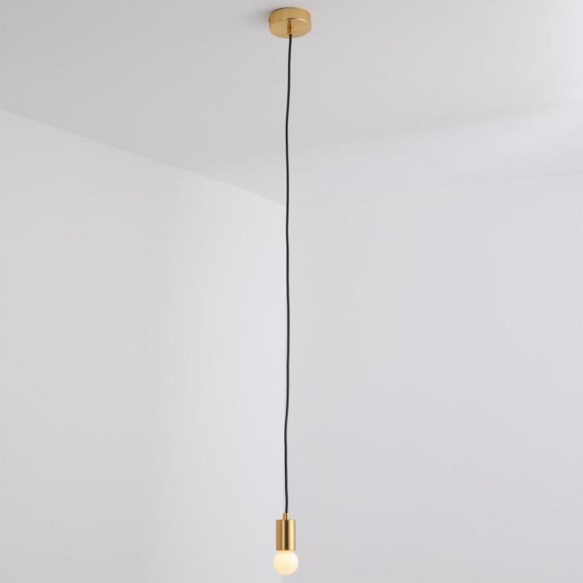 Paris Prix Suspension en Métal Design  Prado  120cm Or