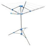 PROPLUS ProPlus Sechoir a linge rotatif avec pied Gris Metal