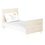 Voir la diapositive 7 : BABY PRICE  Lit bébé évolutif Little Big Bed 140x70cm SCANDI coloris naturel  