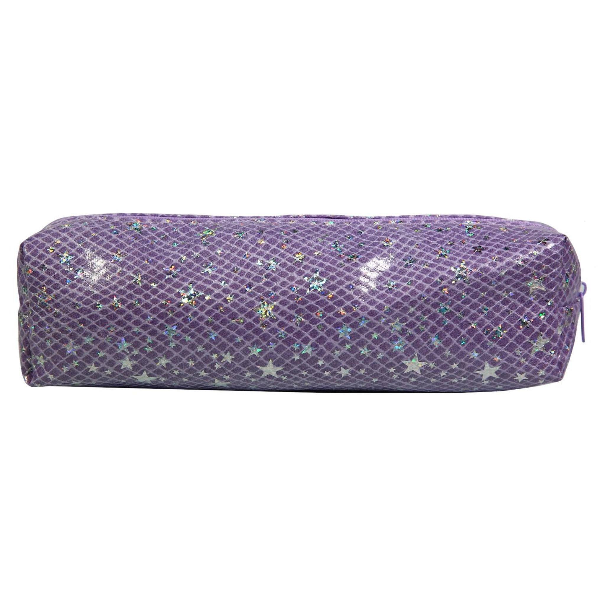 Bagtrotter BAGTROTTER Trousse scolaire carrée No Name Violet