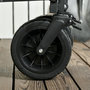 Voir la diapositive 5 : OUTSUNNY Chariot de jardin 110L pliable 4 roues poignée télescopique réglable porte noir