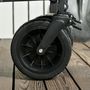Voir la diapositive 5 : OUTSUNNY Chariot de jardin 110L pliable 4 roues poignée télescopique réglable porte noir