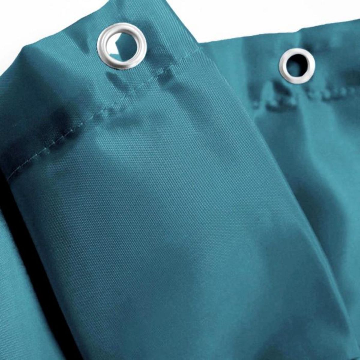 Paris Prix Rideau de Douche Uni  Essencia  180x200cm Bleu Pétrole